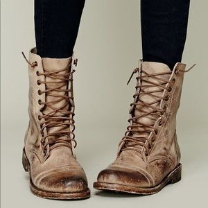ISO: Freebird Chase * TAUPE * combat boots - sz 10